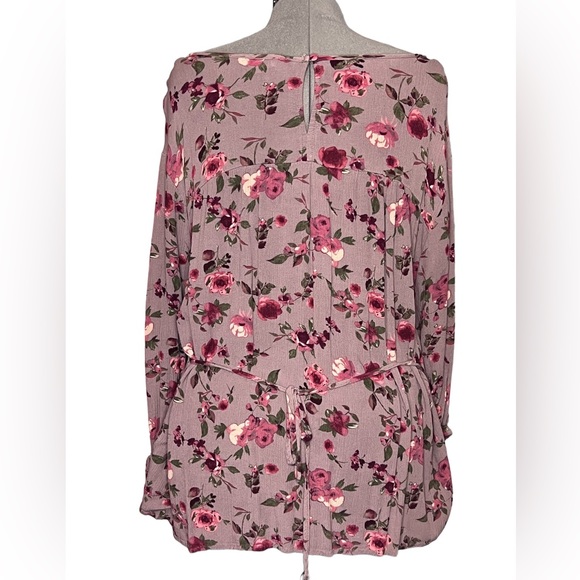 Warehouse One Floral Blouse - Picture 3 of 6